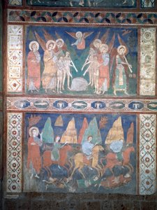 Musical angels and the Flight into Egypt by Giovanni and Stefano